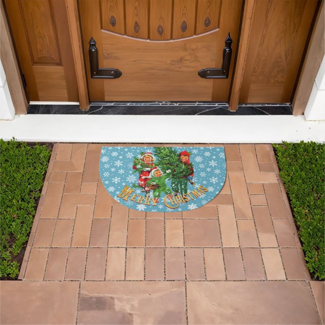 Getting The Christmas Tree Doormat (Outdoor)