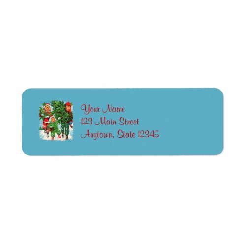 Getting The Christmas Tree Return Address Labels