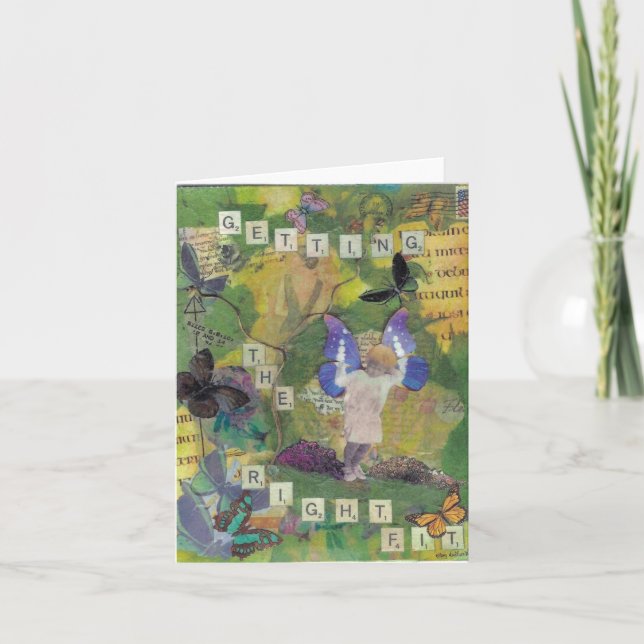 Getting the Right Fit Notecard (Front)