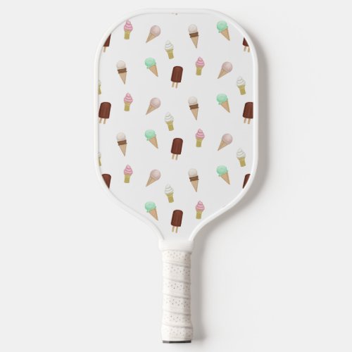 Getting the Scoop Sweet Game Ice Cream Cone Pickleball Paddle