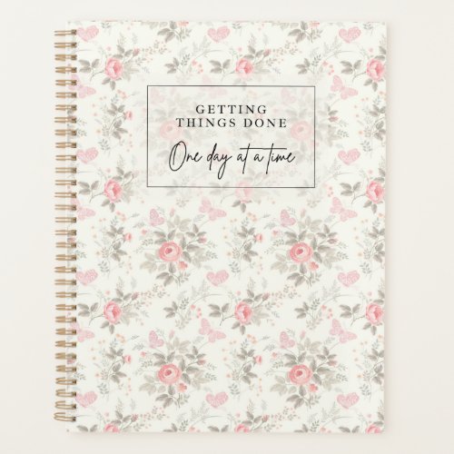 Getting Things Done One Day At Time Planner
