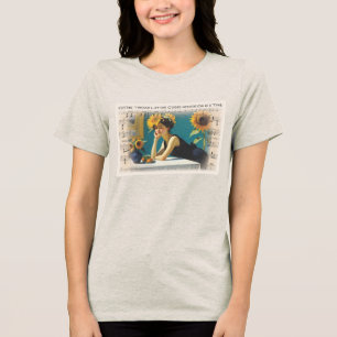 Getting Through Life - Funny Tri-Blend Shirt