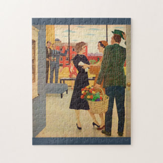 Getting together at the Cibulskis' Jigsaw Puzzle