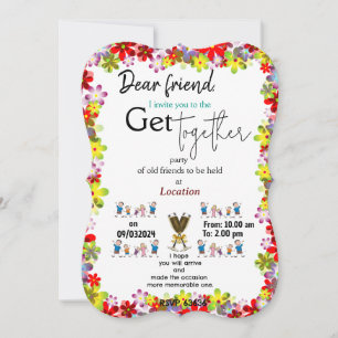 Getting together invitation