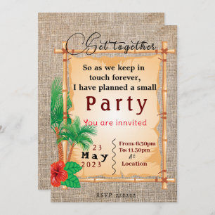 Getting together Invitation