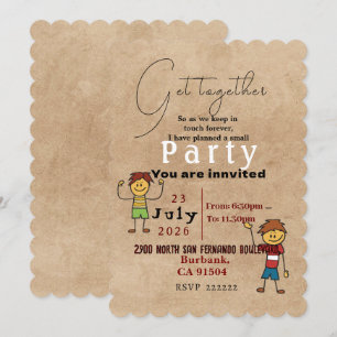 Getting together Invitation