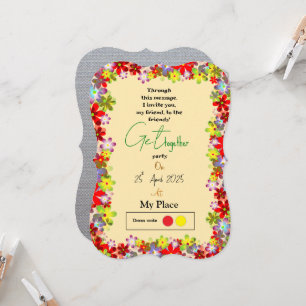 Getting together invitation