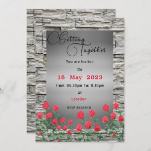 Getting together invitation