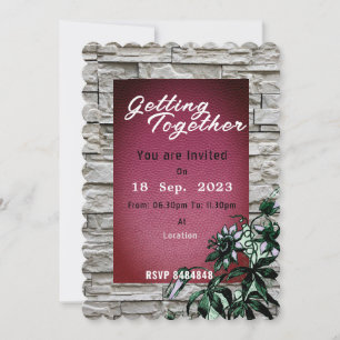 Getting together Invitation