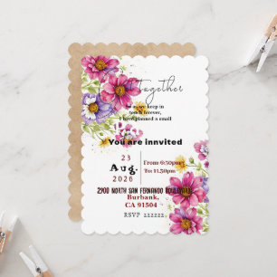 Getting together Invitation