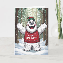 Getting Yeti for the Holidays Holiday Card