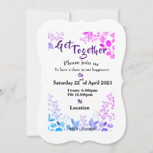 Gettogether invitation