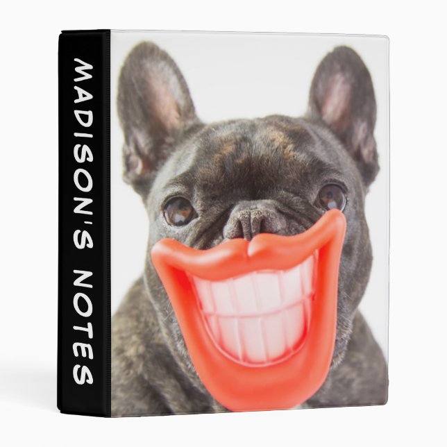 Getty Images | A Smiling Dog Mini Binder (Front/Spine)