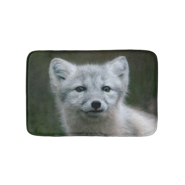 Getty Images | Arctic Fox Kit Bathroom Mat (Front)