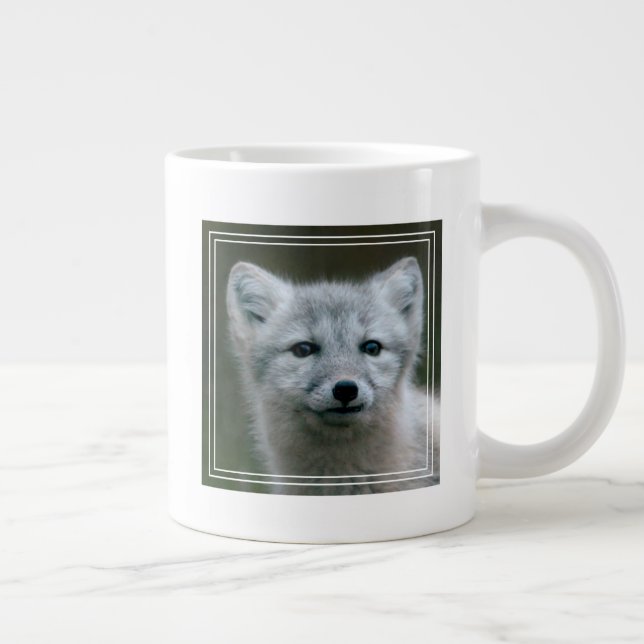 Getty Images | Arctic Fox Kit Large Coffee Mug (Right)
