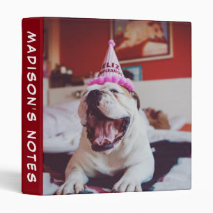Getty Images British Bulldog 3 Ring Binder