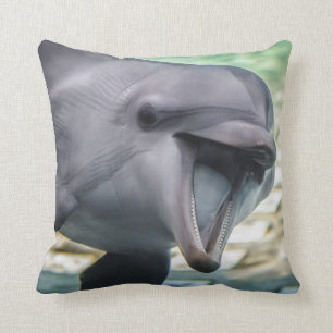Getty Images Dolphin Throw Pillow