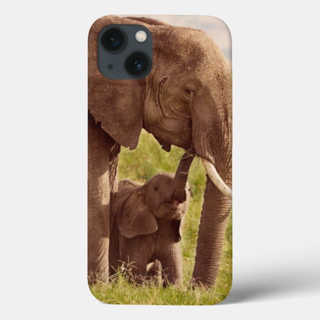 Getty Images | Elephant & Baby Case-Mate iPhone Case (Back)