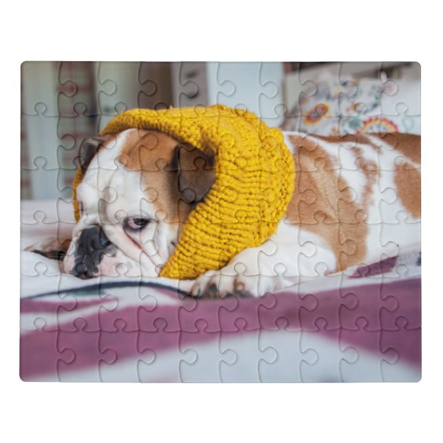 Getty Images | English Bulldog Jigsaw Puzzle (Puzzle Horizontal)