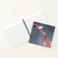 Getty Images | Mother & Baby Giraffe Notebook