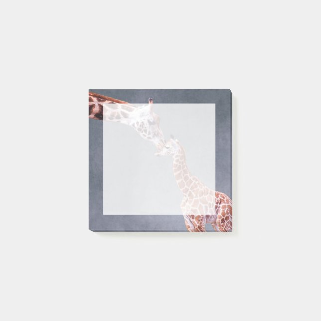 Getty Images | Mother & Baby Giraffe Post-it Notes (Front)