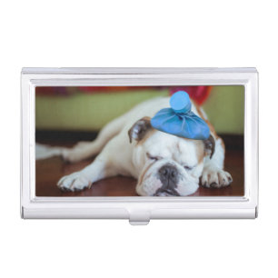 Getty Images   Sick Young Puppy Case For Business Cards