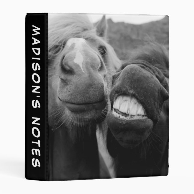 Getty Images | Smiling Horses Mini Binder (Front/Spine)
