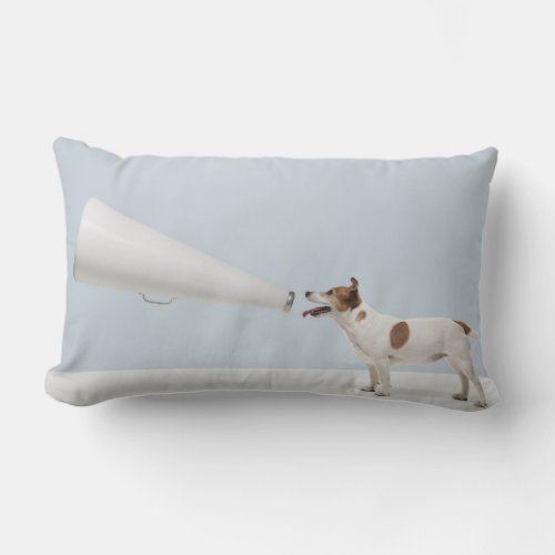 Getty Images  Speaking Dog Lumbar Pillow