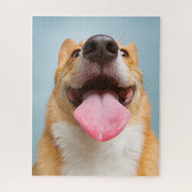 Getty Images | Very Happy Corgi Jigsaw Puzzle (Vertical)