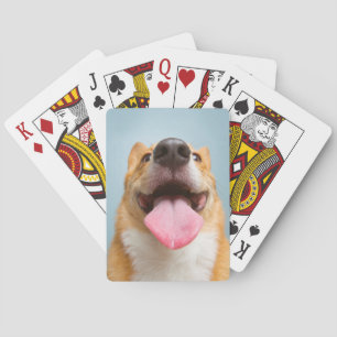 Getty Images Very Happy Corgi Poker Cards