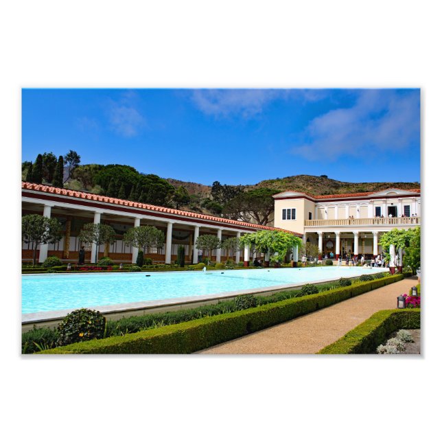 Getty Villa Photo Print (Front)