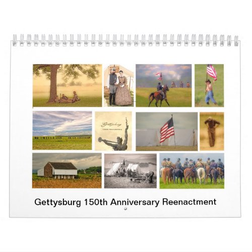 Gettysburg 150th Anniversary Reenactment Calendar