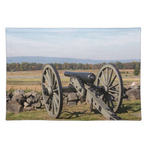 Gettysburg A view of Picketts Charge Placemat