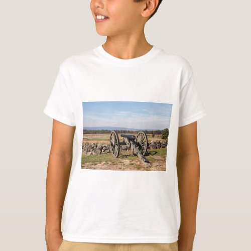 Gettysburg A view of Picketts Charge T_Shirt