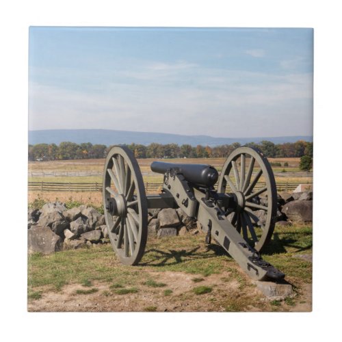 Gettysburg A view of Picketts Charge Tile