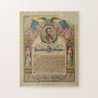 Gettysburg Address Abraham Lincoln Puzzle