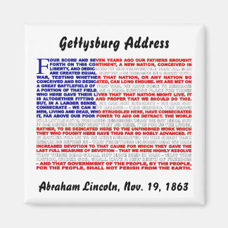 Gettysburg Address Magnet