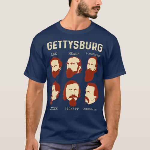 Gettysburg American Civil War Reenactment T_Shirt