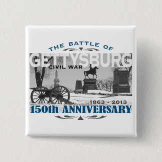 Gettysburg Battle 150 Anniversary Button