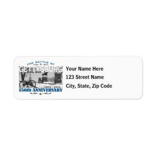 Gettysburg Battle 150 Anniversary Label