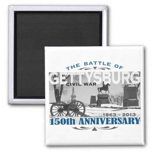 Gettysburg Battle 150 Anniversary Magnet