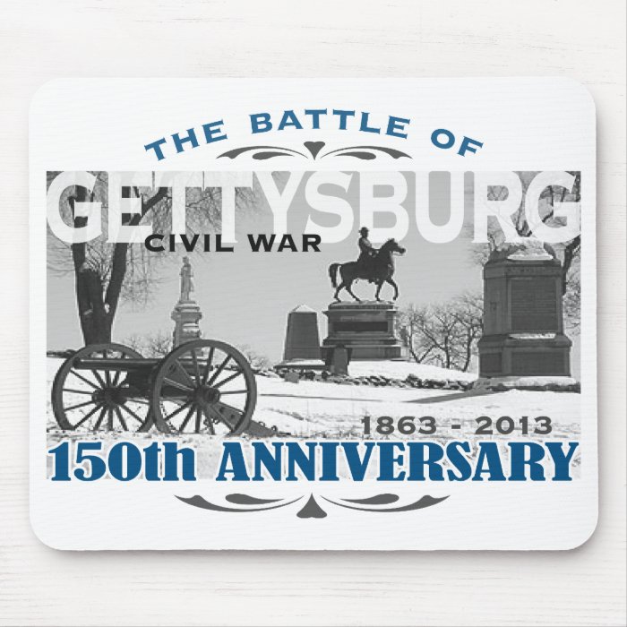 Gettysburg Battle 150 Anniversary Mousepad