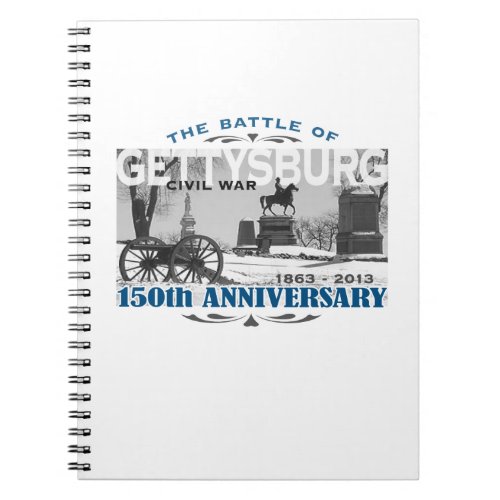 Gettysburg Battle 150 Anniversary Notebook