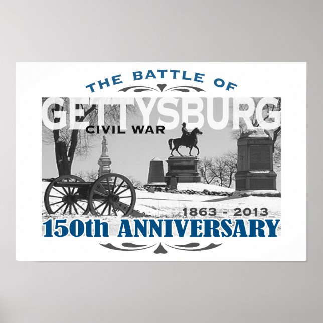 Gettysburg Battle 150 Anniversary Poster (Front)