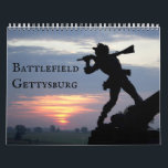 Gettysburg Battlefield Calendar<br><div class="desc">The Battle of Gettysburg, fought from July 1 to 3, 1863, during the American Civil War, stands as one of the most pivotal and decisive conflicts in the war's history. It took place in and around the town of Gettysburg, Pennsylvania, and involved the Army of Northern Virginia, commanded by General...</div>