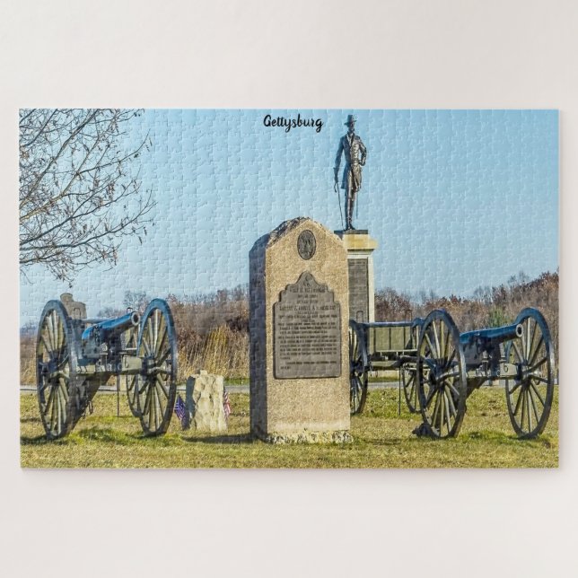 Gettysburg Battlefield. Jigsaw Puzzle (Horizontal)
