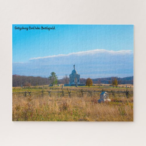 Gettysburg Battlefield Jigsaw Puzzle