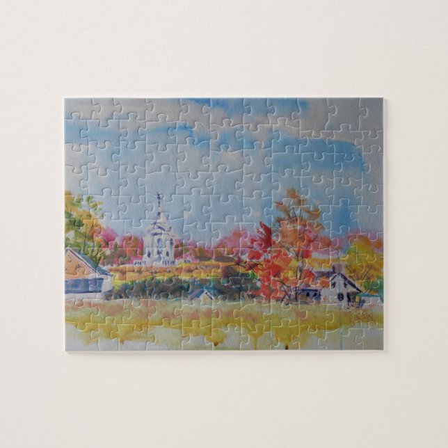 Gettysburg Battlefield Landscape / Larry Lerew Jigsaw Puzzle (Horizontal)