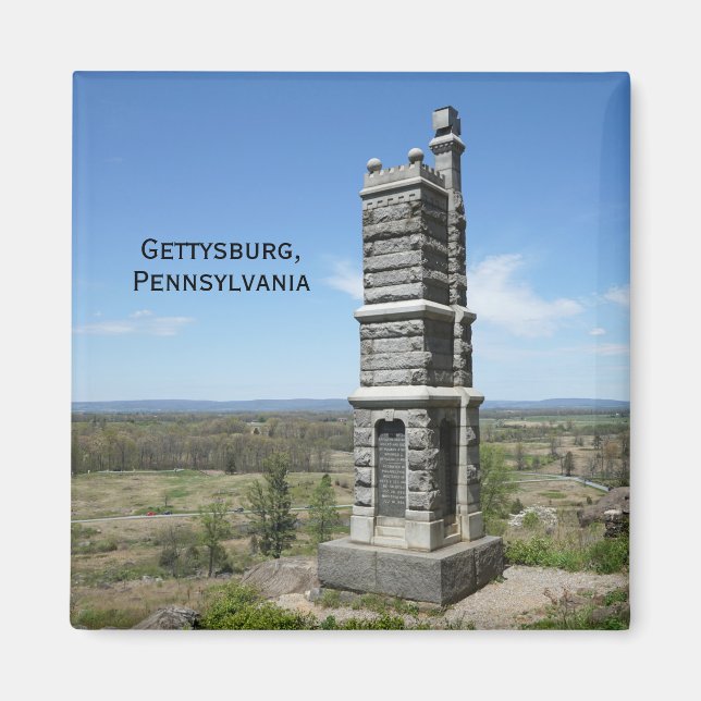 Gettysburg Battlefield Magnet (Front)