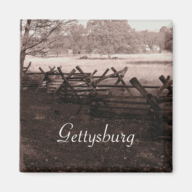 Gettysburg - Battlefield Magnet #2 (Front)